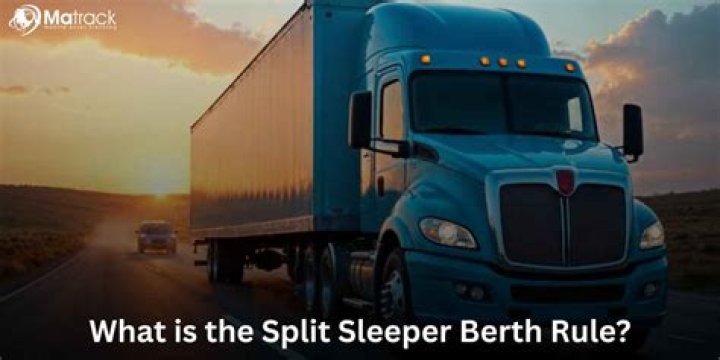 What is the split sleeper berth rule?