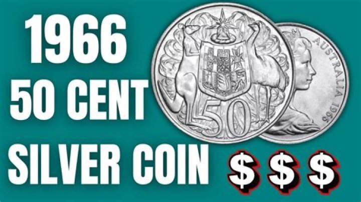 What is the value of a 1966 50 cent piece?