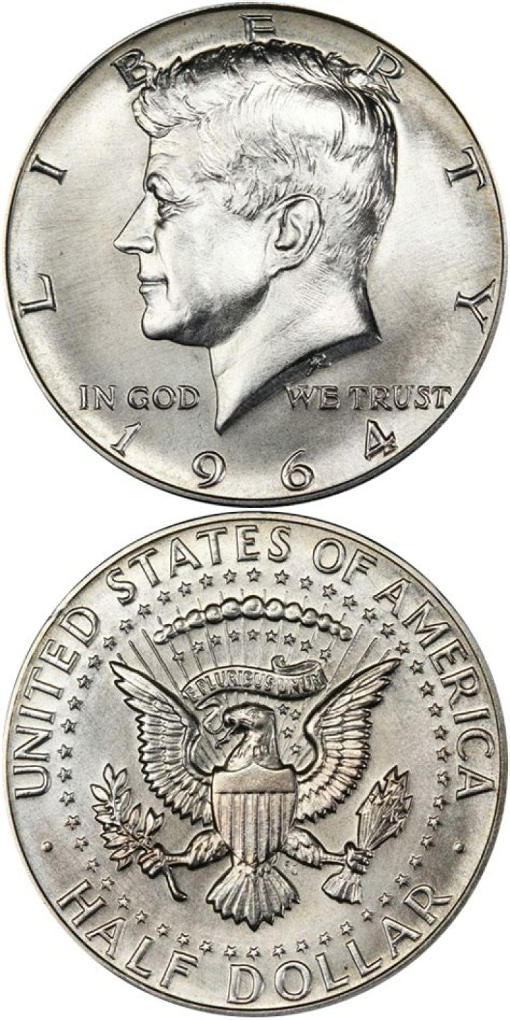 What is the value of a 1967 Kennedy silver half dollar?