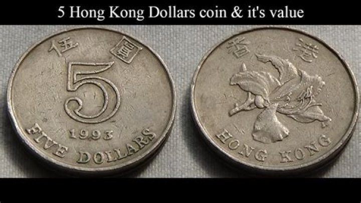What is the worth of a 5 dollar Hong Kong coin?