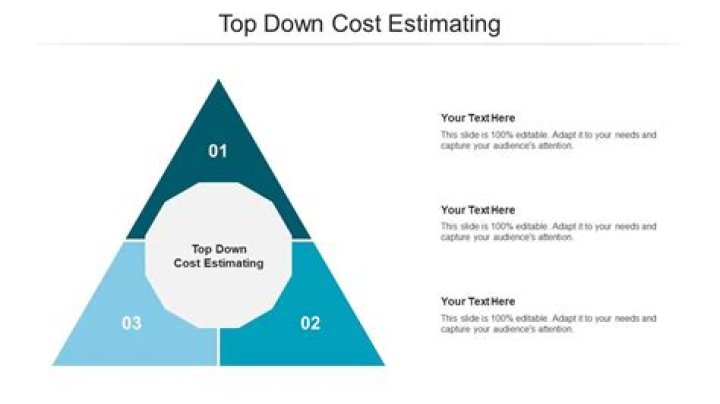 What is top down cost estimating?