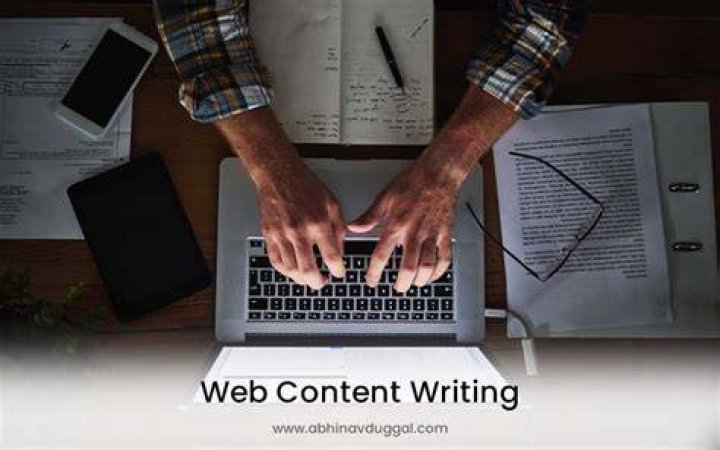 What is Web content writing example?