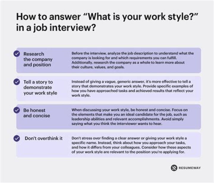 What is your work style question?