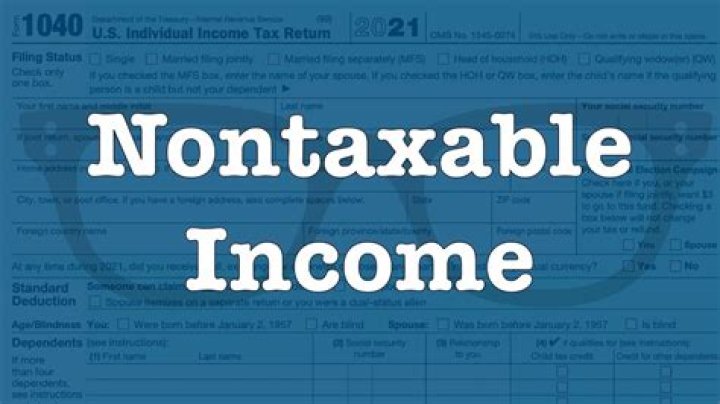 What military income is not taxable?