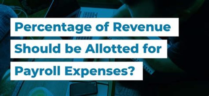 What percentage of revenue should salaries be?
