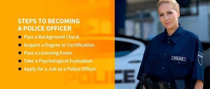 What qualifications do you need to become police officer?