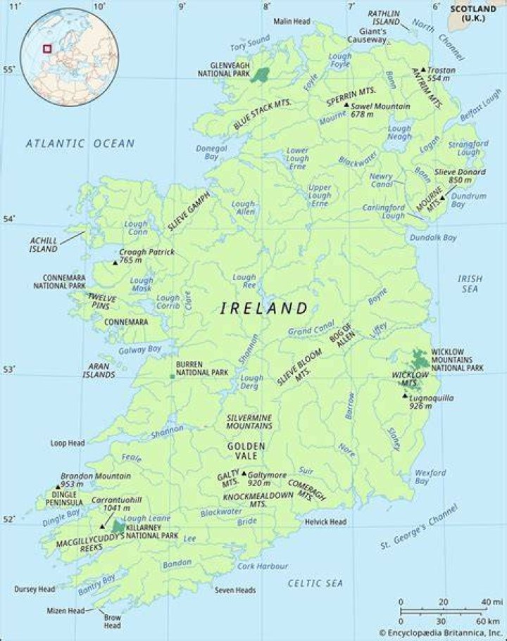 What race is Ireland?