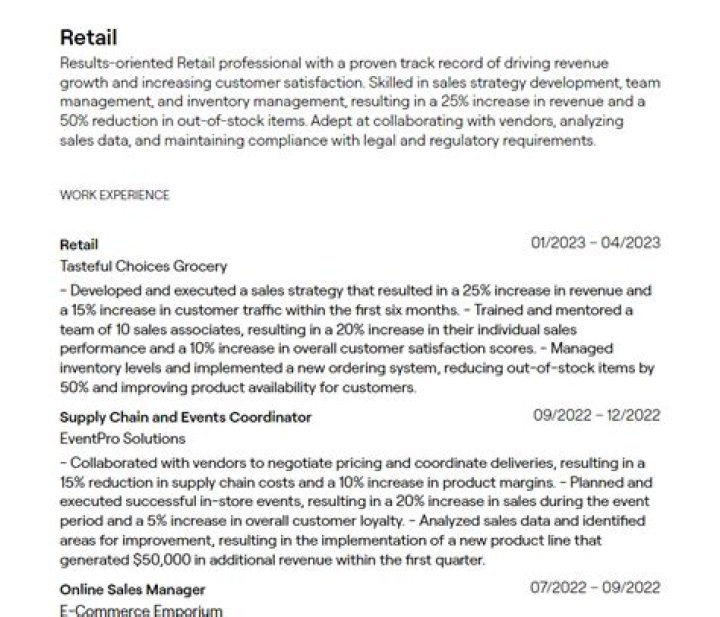 What retail store pays highest?