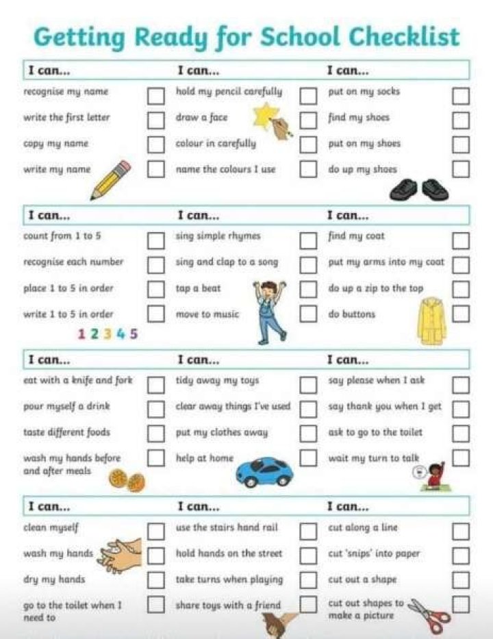 What should a 4 year old be able to do?