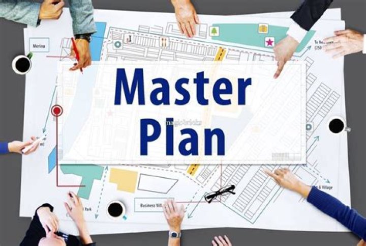 What should a master plan include?