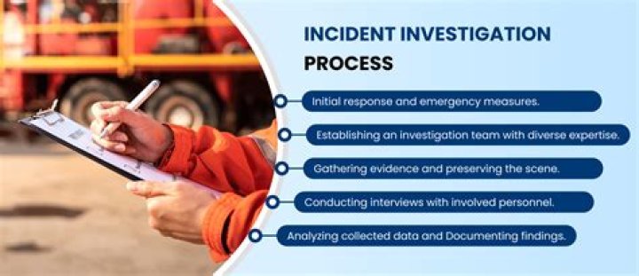 What should an incident investigation include?