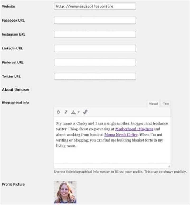 What should be written in profile headline?