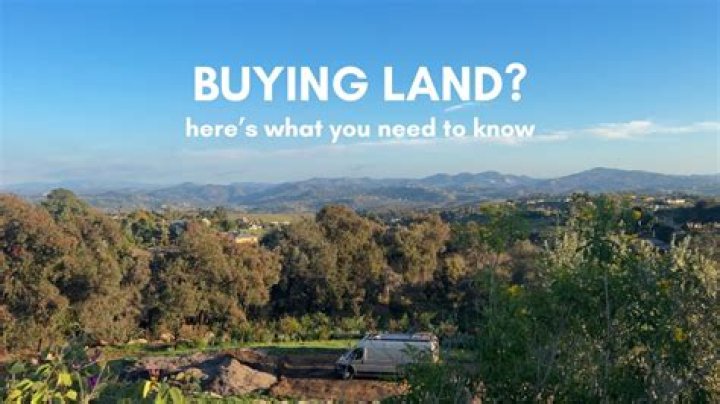What should you know about buying undeveloped land as an?