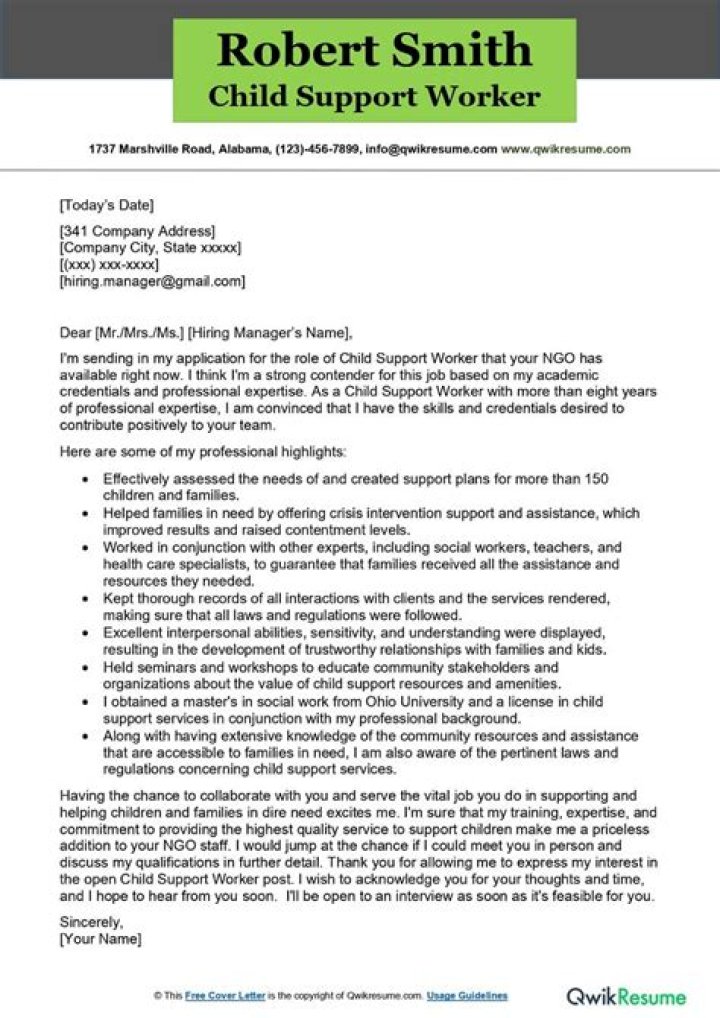 What skills do child support workers need?