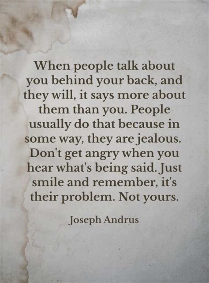 What to do when you get caught talking behind someone's back?