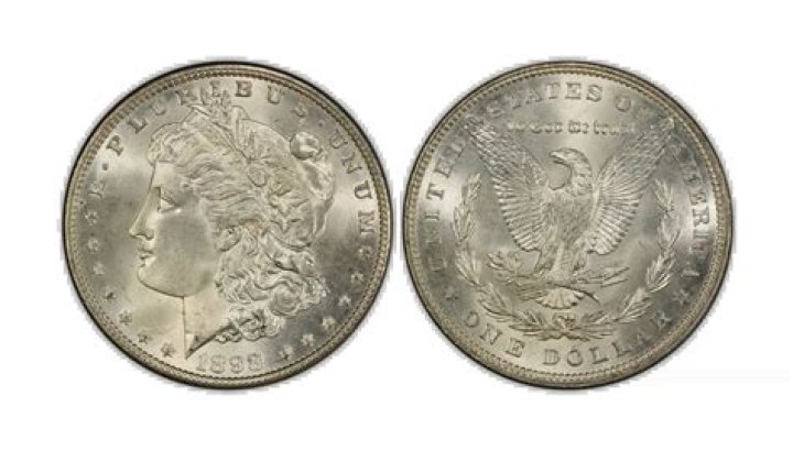 What was depicted on the reverse of the Morgan dollar?
