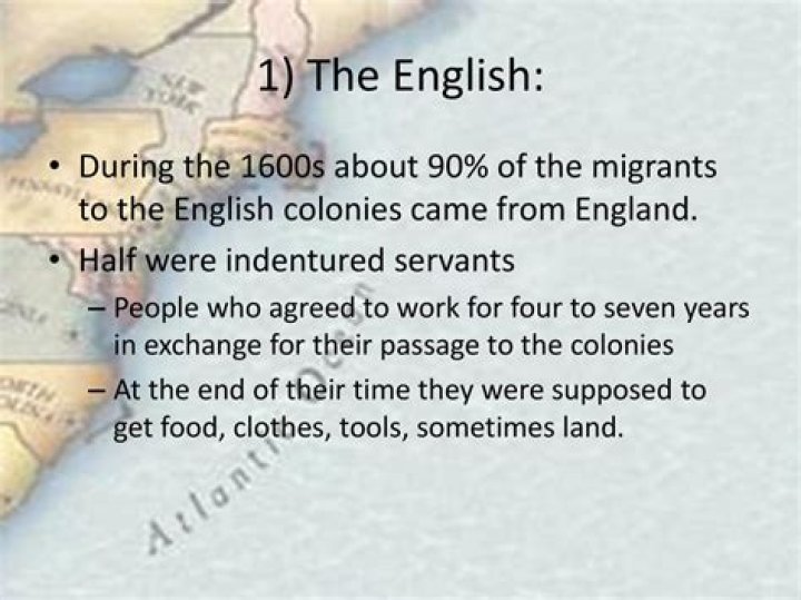 What was going on in England in 1650?