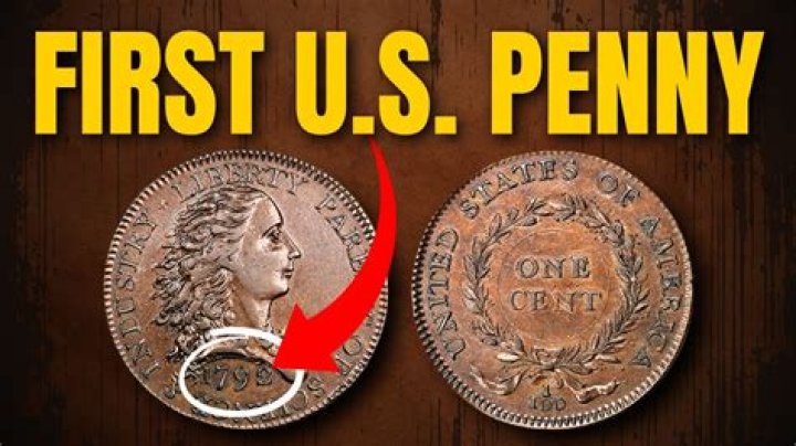 What was the first penny made out of?