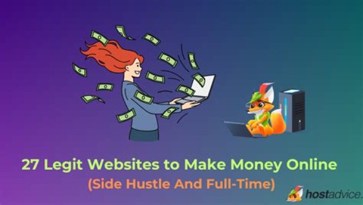 What websites are legit for money?