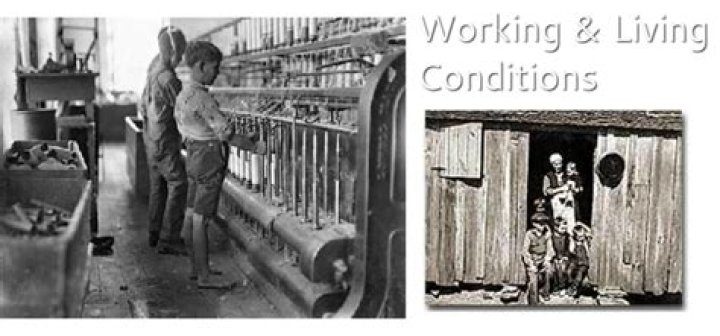 What were the living conditions like before the Industrial Revolution?