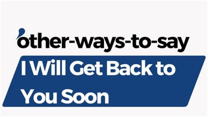 When a prospect says I will get back to you?