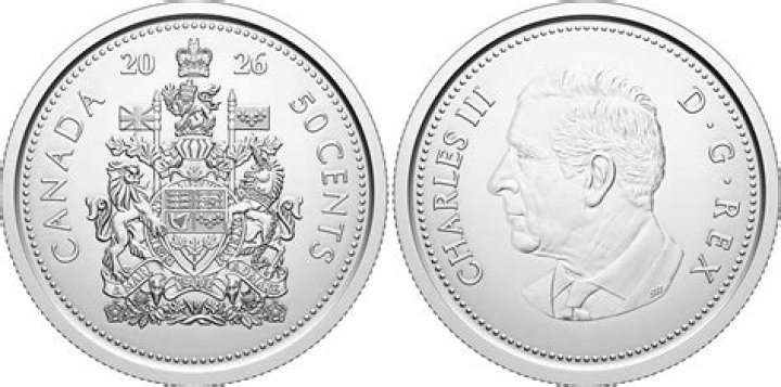 When did Canadian 50 cent pieces stop being silver?