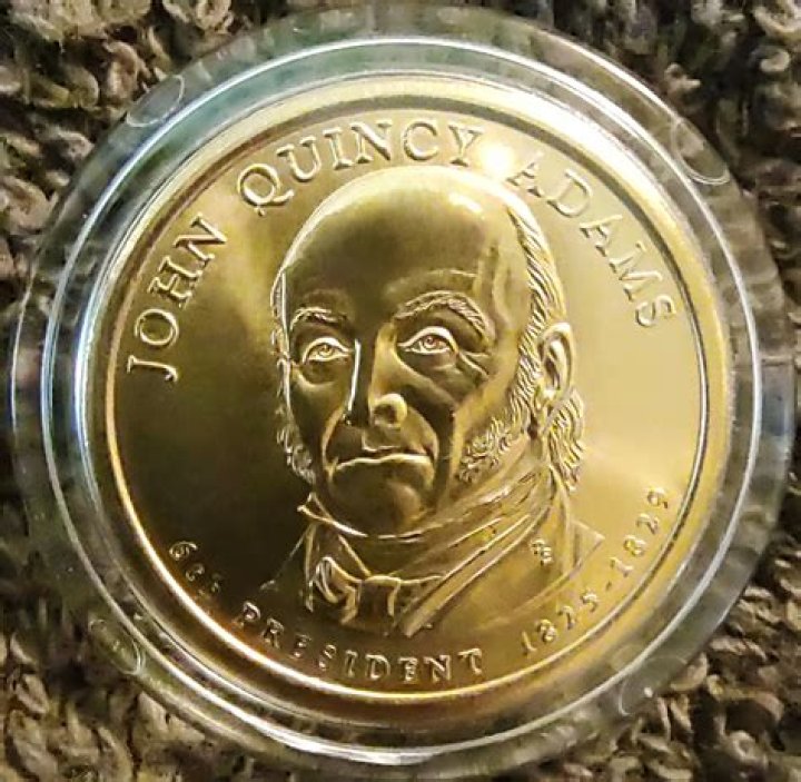 When did the John Quincy Adams dollar coin come out?