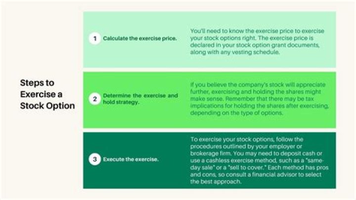 When should a company exercise stock options?