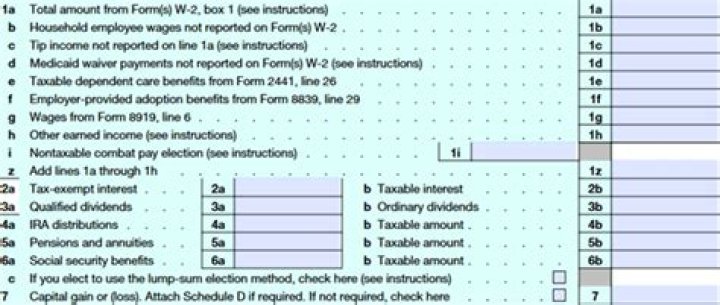 Where do short term capital gains go on 1040?
