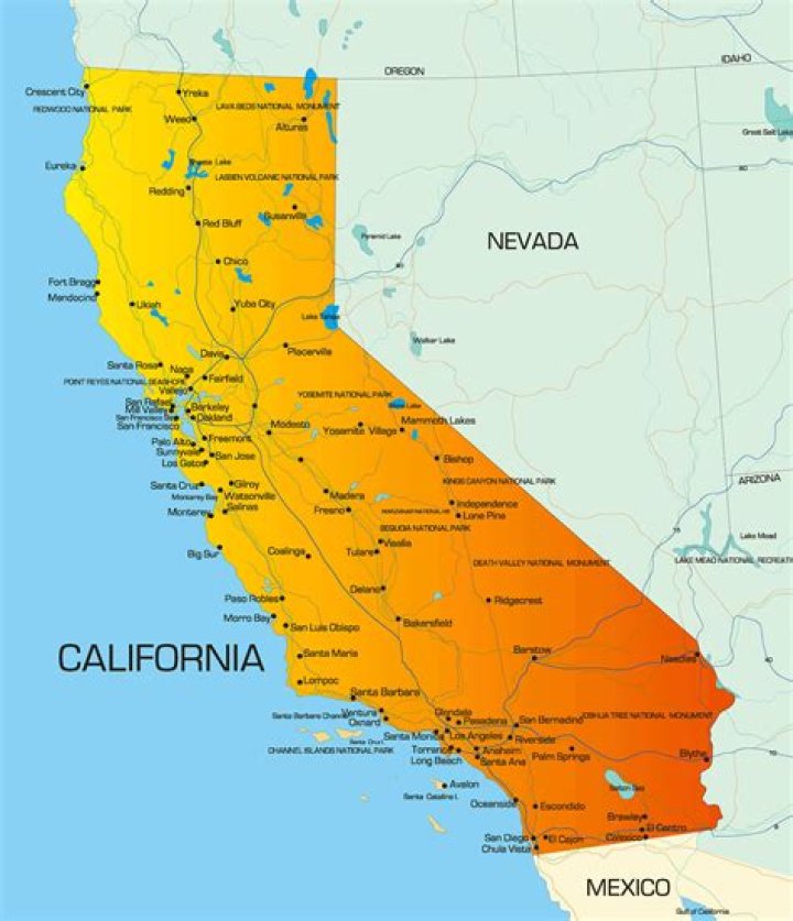 Where in the USA is California located?