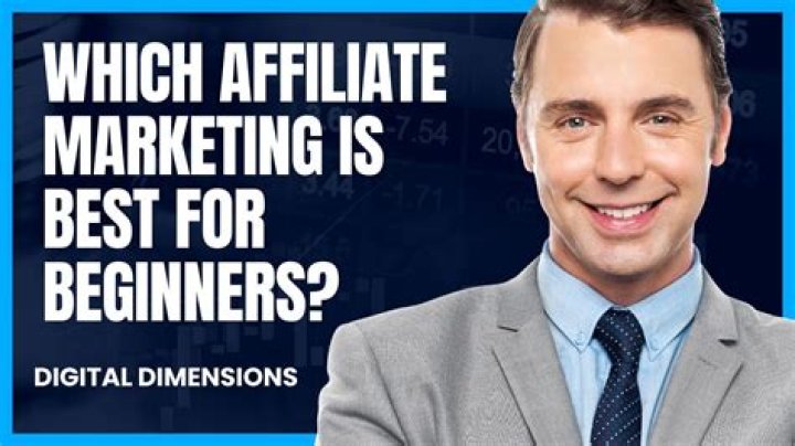 Which affiliate marketing is best for beginners?