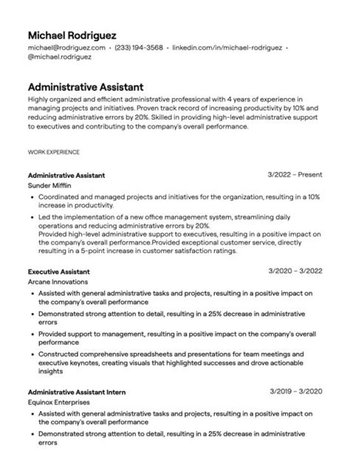 Which application is best for creating a resume?