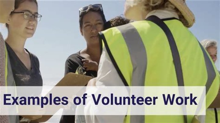 Which are examples of volunteer opportunities?