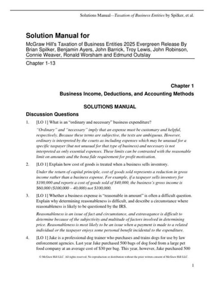 Which is the Solution Manual of McGraw Hill?