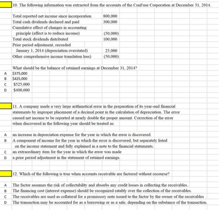 Which of the following is true when accounts receivable are factored?