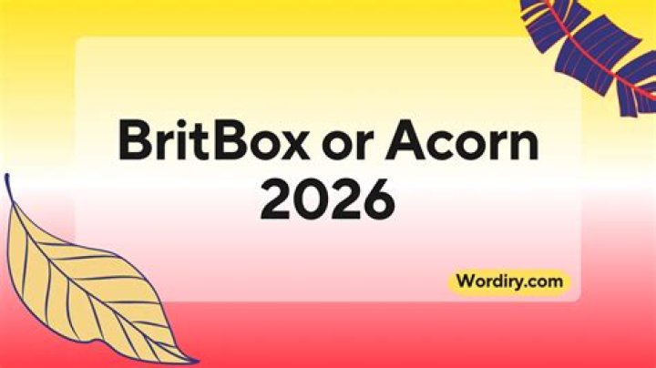 Which one is better BritBox or acorn?