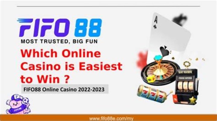 Which online casino is easiest to win?
