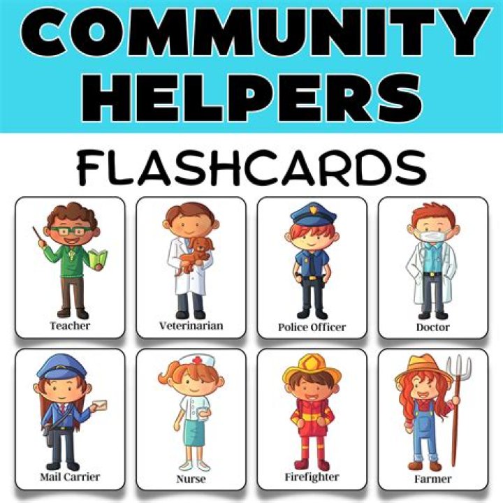 Who are called community helpers?