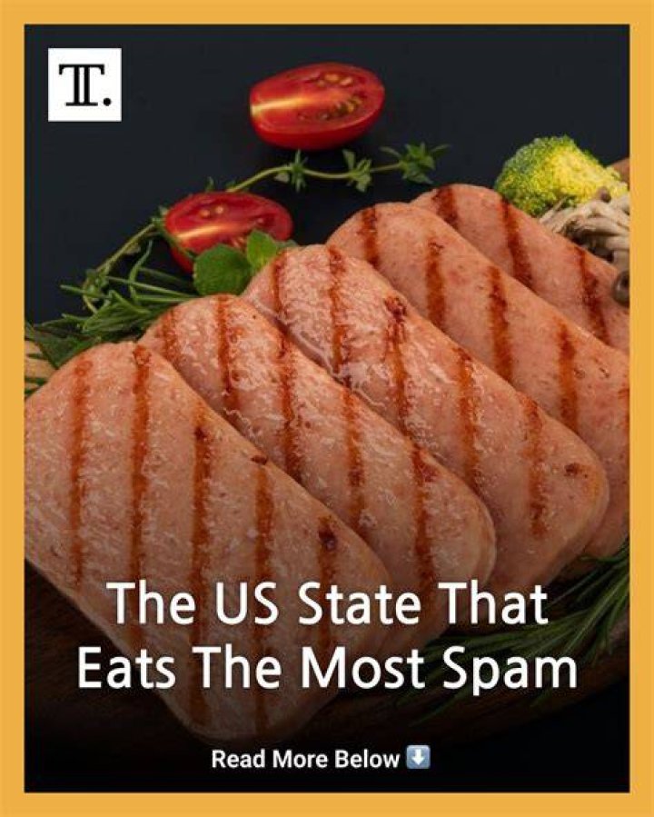 Who eats the most Spam by state?