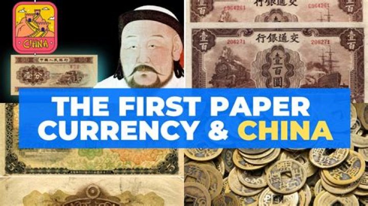 Who invented paper money first?
