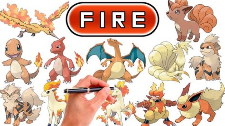 Who is number 1 Fire-type Pokemon?
