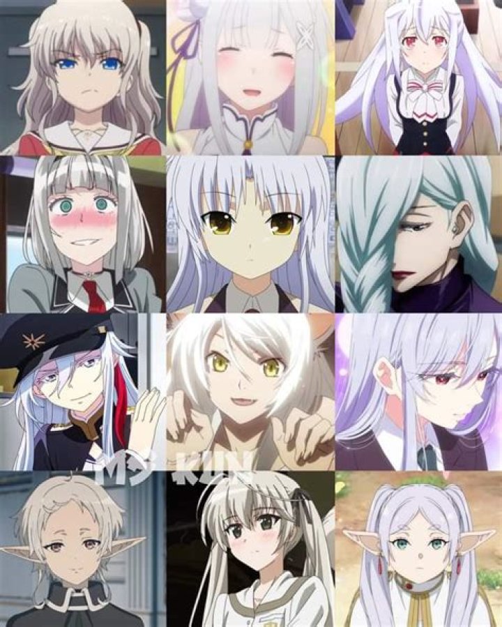 Who is the black and white haired girl in Overlord?
