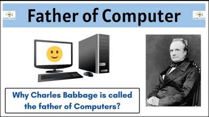 Who Is The computer father?