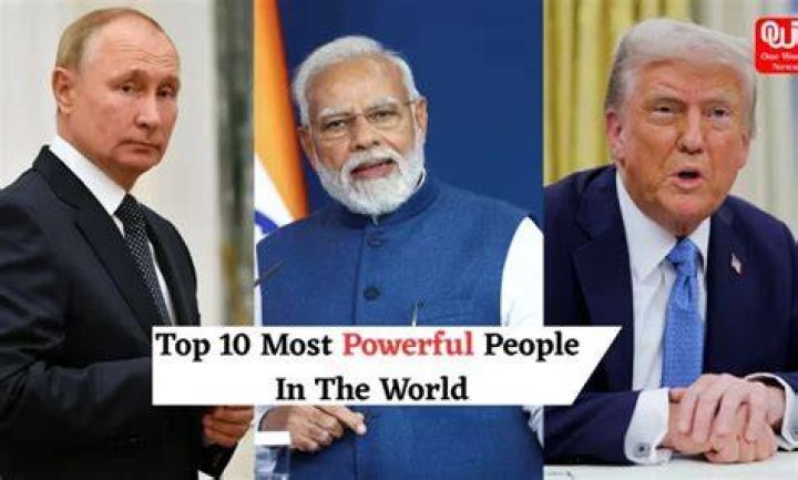 Who is the most powerful person in the world now?