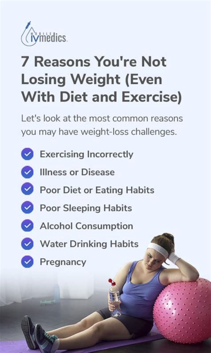 Why am I not losing inches around my waist?