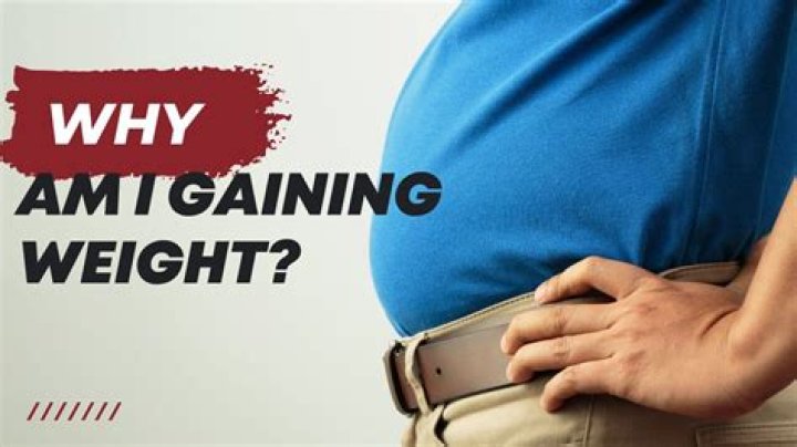 Why am I suddenly gaining weight?