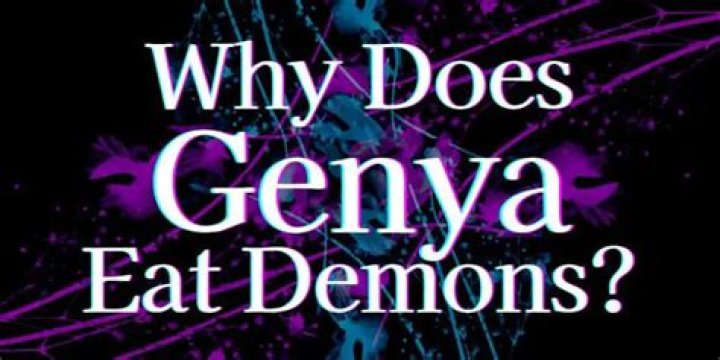 Why can Genya eat demons?