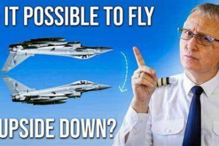 Why can planes fly upside down?