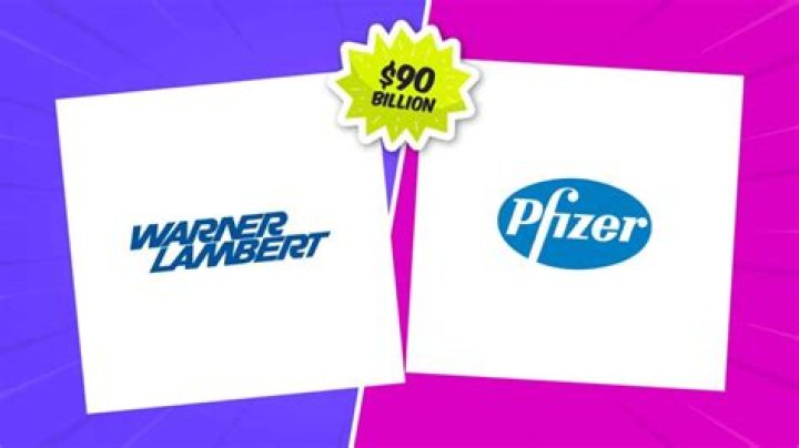 Why did Pfizer buy Warner-Lambert?