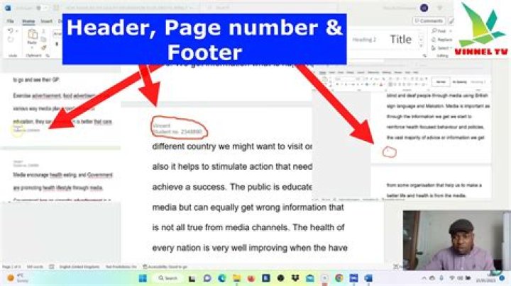 Why do people use headers or footers?